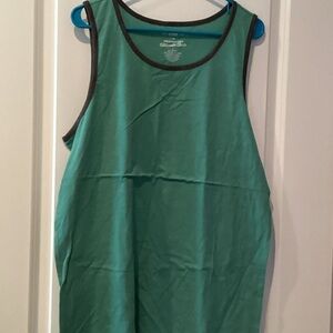 Urban Pipeline Teal Tank with Charcoal Trim. C